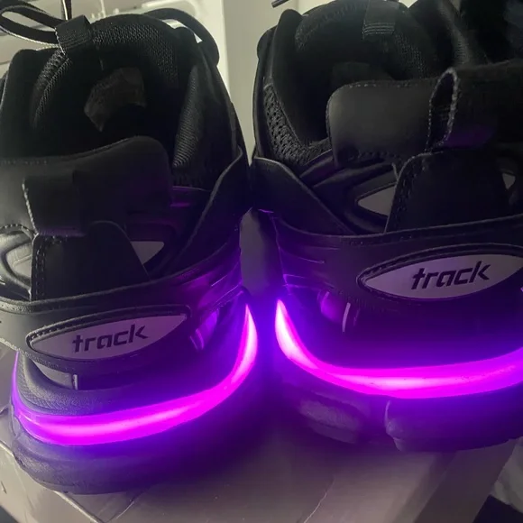 Balenciaga LED Track Black size 12